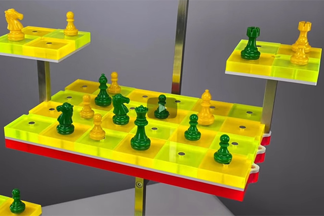 3 D Schach - Spiel des Lebens